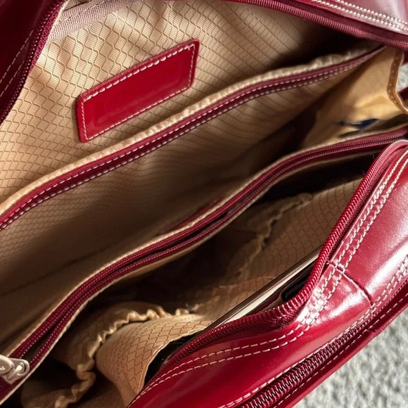 McKlein “Edgebrook” Rolling Laptop Briefcase - Picture 8 of 16